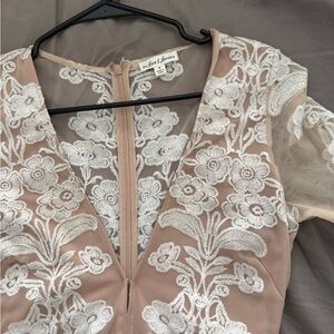 For love and lemons lace mini dress